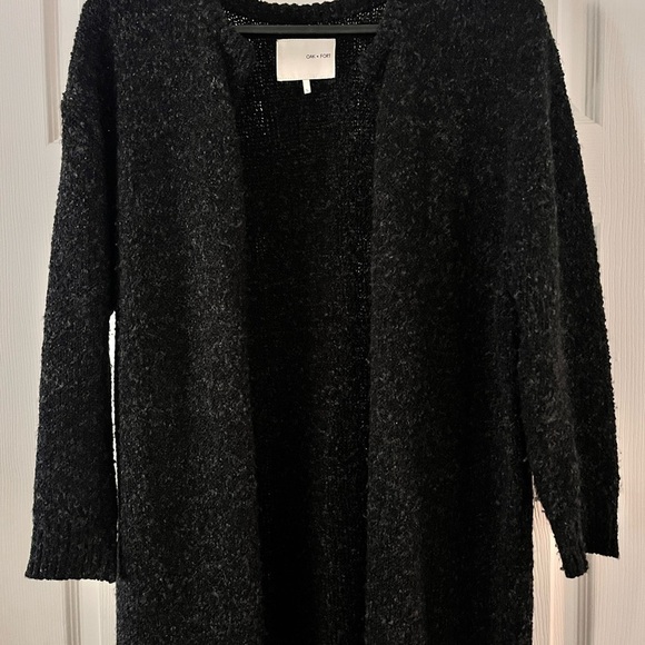 Oak + Fort Long Cardigan - Picture 6 of 7